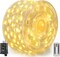 Christmas Lights Warm White, 600LED 197FT Christmas Tree Lights IP67 Waterproof, Plug in Fairy Lights with Remote 8 Modes Timer, Xmas Lights for Outdoor Indoor House Holiday Decor